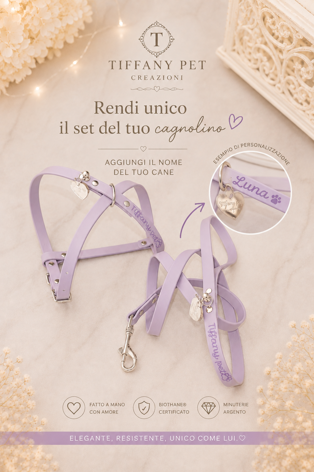 personalizzata pettorina per chihuahua 