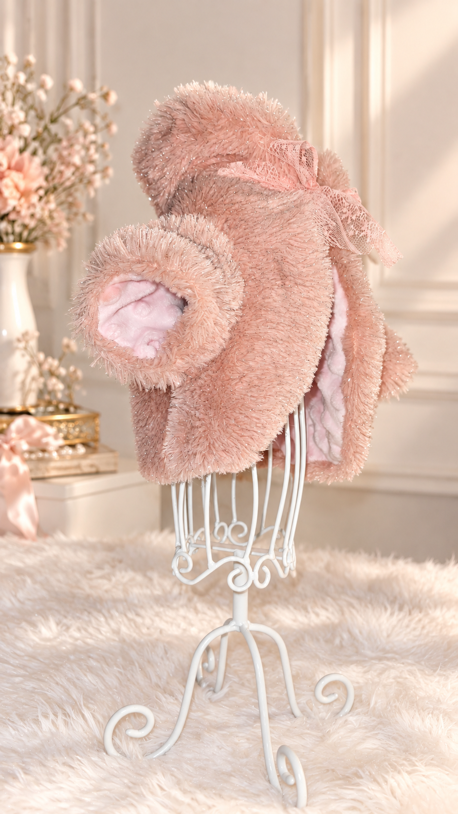Bolero Akari – Ecopelliccia Lurex Couture per Chihuahua ✨ tg s.m