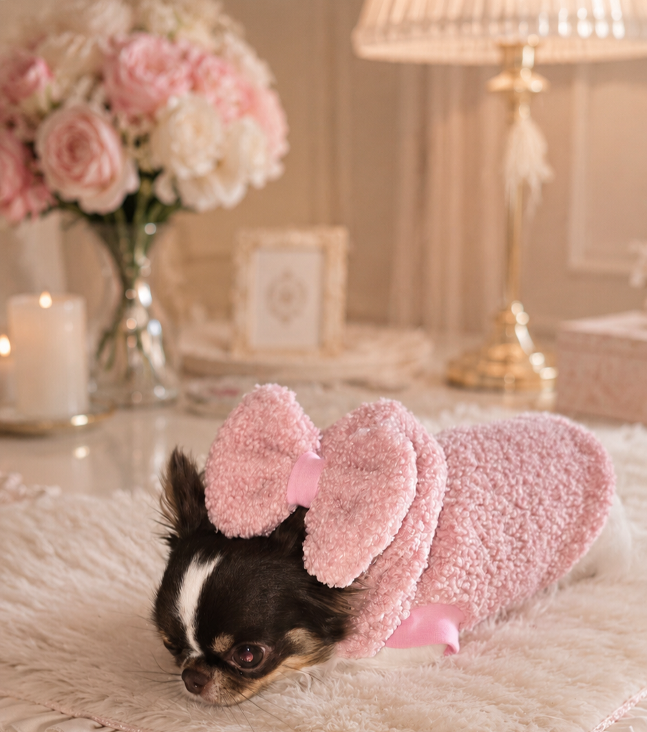 MAGLIONCINO COCCOLA
Kumo Collection – Mini Bouclé  rose tg s