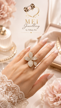 Anello Camélia gold