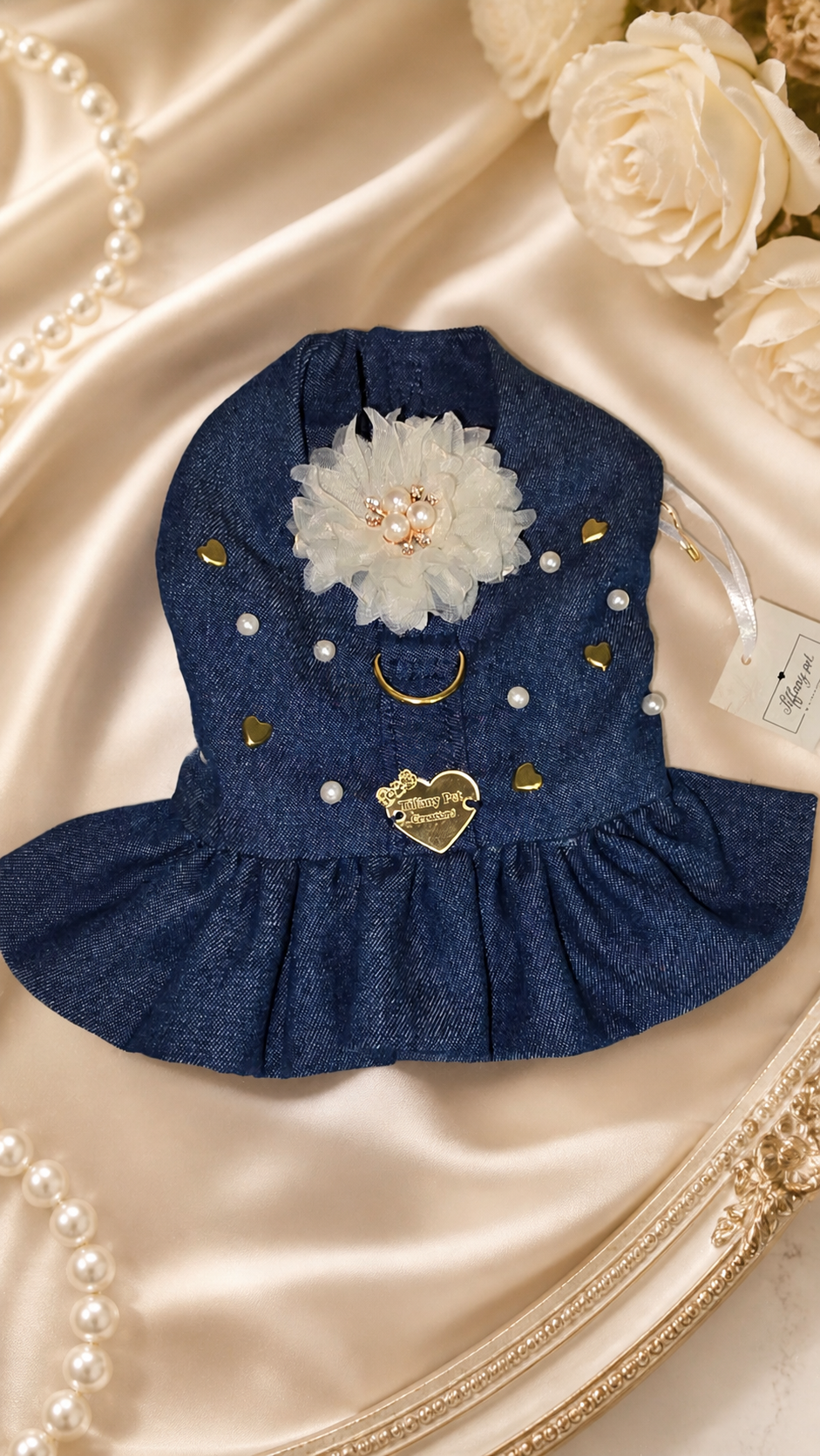 💙harness in jeans taglia s